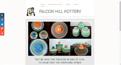 Desktop Screenshot of falconhillpottery.com