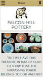Mobile Screenshot of falconhillpottery.com